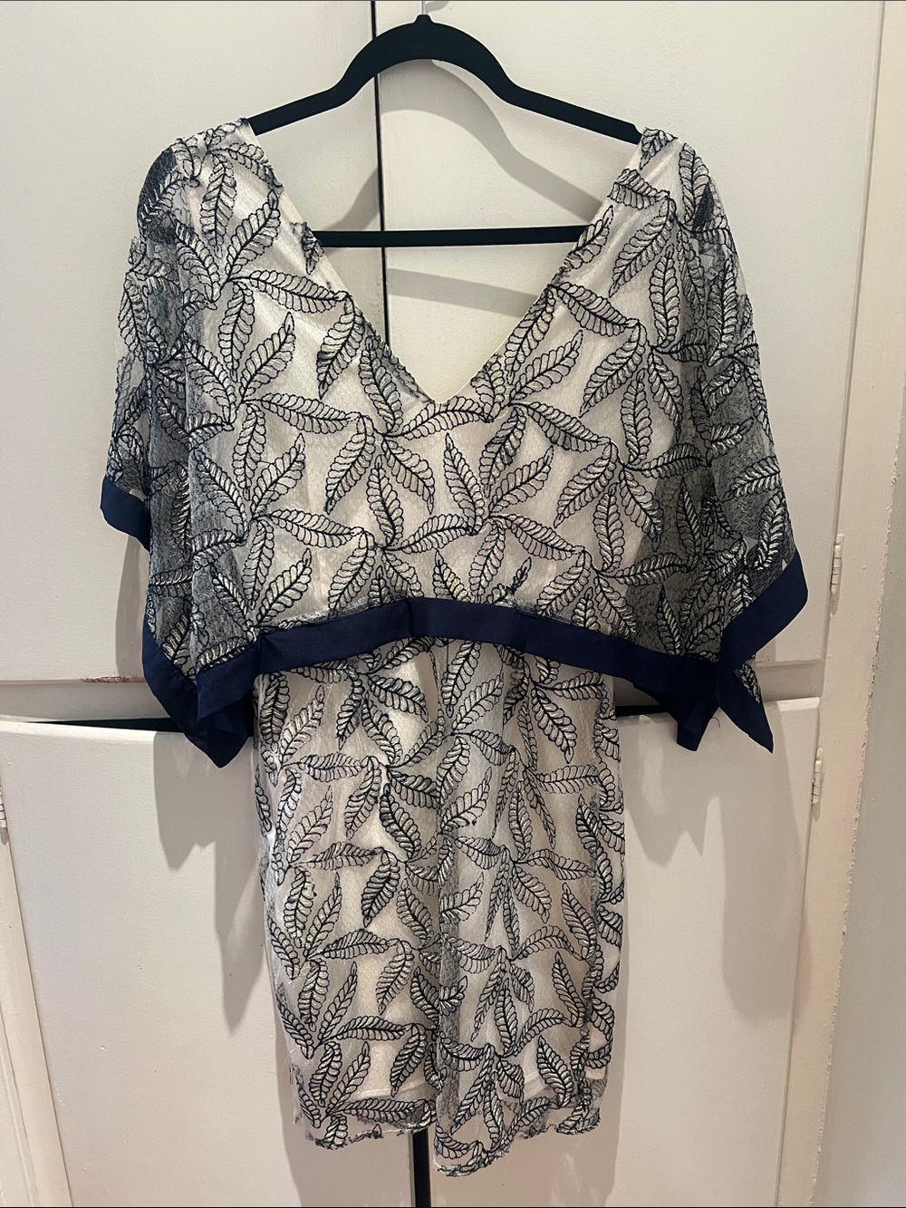 Women’s Leaf-Print Dress